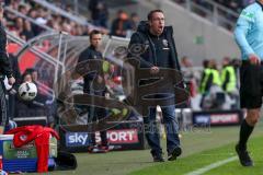 1. Bundesliga - Fußball - FC Ingolstadt 04 - Borussia Dortmund - Cheftrainer Markus Kauczinski (FCI) ärgert sich