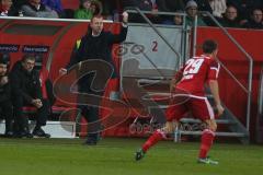 1. BL - Saison 2016/2017 - FC Ingolstadt 04 - VFL Wolfsburg - Maik Walpurgis (Trainer FCI) - Foto: Meyer Jürgen