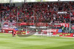 1. BL - Saison 2016/2017 - FC Ingolstadt 04 - FC Schalke 04 - Fans - Choreo - Andreas Buchner - Foto: Meyer Jürgen