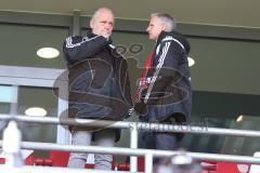 1. BL - Saison 2016/2017 - FC Ingolstadt 04 - SV Werder Bremen - Peter Jackwerth links - Geschäftsführer Harald Gärtner (FCI) rechts - Foto: Meyer Jürgen