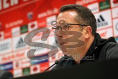 1. Bundesliga - Fußball - FC Ingolstadt 04 - Borussia Dortmund - Pressekonferenz nach dem Spiel Cheftrainer Thomas Tuchel (BVB Trainer) und Cheftrainer Markus Kauczinski (FCI)