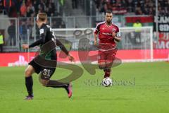 1. Bundesliga - Fußball - FC Ingolstadt 04 - FC Augsburg - Marvin Matip (34, FCI) Philipp Max (FCA 31)