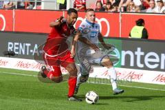 1. BL - Saison 2016/2017 - FC Ingolstadt 04 - TSG 1899 Hoffenheim - Marvin Matip (#34 FCI) - Kaderabek Pavel #3 weiss Hoffenheim - Foto: Meyer Jürgen