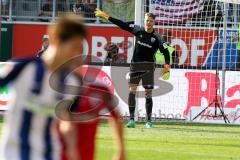 1. BL - Saison 2016/2017 - FC Ingolstadt 04 - Hertha BSC - Ørjan Nyland (#26 FCI) - Foto: Meyer Jürgen