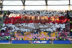 1. BL - Saison 2016/2017 - FC Ingolstadt 04 - RB-Leipzig - Fans - Fankurve von Leipzig - Banner - Spruchband - Transparent - Jubel - Spruchband - Foto: Meyer Jürgen