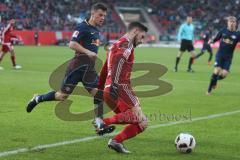 1. BL - Saison 2016/2017 - FC Ingolstadt 04 - RB-Leipzig - Mathew Leckie (#7 FCI) - Foto: Meyer Jürgen