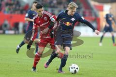 1. BL - Saison 2016/2017 - FC Ingolstadt 04 - RB-Leipzig - Alfredo Morales (#6 FCI) - Foto: Meyer Jürgen