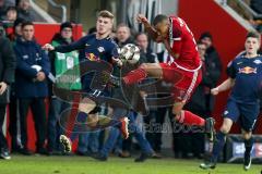 1. BL - Saison 2016/2017 - FC Ingolstadt 04 - RB-Leipzig - Marcel Tisserand (#32 FCI) - Foto: Meyer Jürgen
