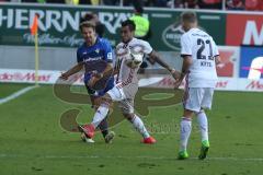 1. BL - Saison 2016/2017 - FC Ingolstadt 04 - SV Darmstadt - Lezcano Farina,Dario (#37 FCI) - Sonny Kittel (#21 FCI) - Foto: Meyer Jürgen