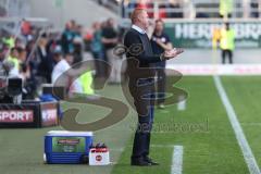 1. BL - Saison 2016/2017 - FC Ingolstadt 04 - 1. FSV Mainz 05 - Maik Walpurgis (Trainer FCI) unzufrieden  - Foto: Meyer Jürgen