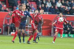 1. BL - Saison 2016/2017 - FC Ingolstadt 04 - RB-Leipzig - Roger de Oliveira Bernardo (#8 FCI) - Foto: Meyer Jürgen