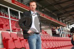 1. Bundesliga - Fußball - FC Ingolstadt 04 - Vorstellung neuer Cheftrainer Maik Walpurgis Pressekonferenz - Cheftrainer Maik Walpurgis (FCI) im Audi Sportpark Stadion