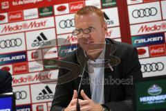 1. Bundesliga - Fußball - FC Ingolstadt 04 - Vorstellung neuer Cheftrainer Maik Walpurgis Pressekonferenz