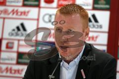 1. Bundesliga - Fußball - FC Ingolstadt 04 - Vorstellung neuer Cheftrainer Maik Walpurgis Pressekonferenz