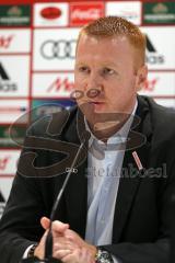 1. Bundesliga - Fußball - FC Ingolstadt 04 - Vorstellung neuer Cheftrainer Maik Walpurgis Pressekonferenz