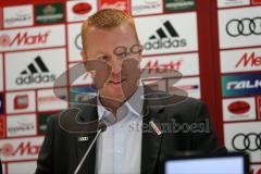 1. Bundesliga - Fußball - FC Ingolstadt 04 - Vorstellung neuer Cheftrainer Maik Walpurgis Pressekonferenz