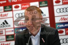 1. Bundesliga - Fußball - FC Ingolstadt 04 - Vorstellung neuer Cheftrainer Maik Walpurgis Pressekonferenz