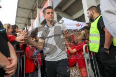 1. Bundesliga - Fußball - FC Ingolstadt 04 - Letzter Spieltag - Saisonabschlußfeier für die Fans - Stefan Lex (14, FCI)