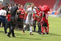 1. BL - Saison 2016/2017 - FC Ingolstadt 04 - Saisoneröffnung - Lukas Hinterseer (#16 FCI) -  Foto: Meyer Jürgen