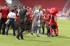 1. BL - Saison 2016/2017 - FC Ingolstadt 04 - Saisoneröffnung - Lukas Hinterseer (#16 FCI) -  Foto: Meyer Jürgen