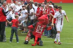 1. BL - Saison 2016/2017 - FC Ingolstadt 04 - Saisoneröffnung - Romain Brègerie (#18 FCI) -  Foto: Meyer Jürgen