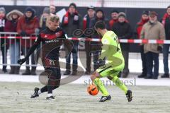 1. Bundesliga - Fußball - Testspiel - FC Ingolstadt 04 - 1. FC Heidenheim - Sonny Kittel (21, FCI) und Robert Strauß (HDH)