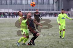 1. Bundesliga - Fußball - Testspiel - FC Ingolstadt 04 - 1. FC Heidenheim - Ronny Philp (HDH) und Robert Leipertz (13, FCI)