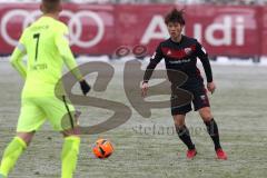 1. Bundesliga - Fußball - Testspiel - FC Ingolstadt 04 - 1. FC Heidenheim - rechts Ryoma Watanabe (FCI)