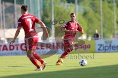 1. Bundesliga - Fußball - FC Ingolstadt 04 - Huddersfield Town Football Club - Testspiel - Mathew Leckie (7, FCI) und rechts Markus Suttner (29, FCI)