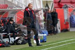 1. Bundesliga - Testspiel - Fußball - FC Ingolstadt 04 - VfB Stuttgart - Cheftrainer Maik Walpurgis (FCI) emotionslos