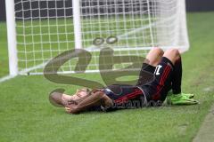 1. Bundesliga - Testspiel - Fußball - FC Ingolstadt 04 - VfB Stuttgart - am Boden Torchance nicht genutzt Lukas Hinterseer (16, FCI)