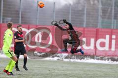 1. BL - Saison 2016/2017 - FC Ingolstadt 04 - 1.FC Heidenheim - Testspiel - Vorbereitungsspiel - Almog Cohen (#36 FCI) setzt zum Kopfball an - Robert Leipertz (#13 FCI) - Foto: Meyer Jürgen