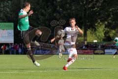 1. Bundesliga - Fußball - Testspiel - FC Ingolstadt 04 - VfB Eichstädt - mitte Stefan Lex (14, FCI) sett sich durch