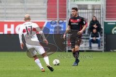 1. Bundesliga - Testspiel - Fußball - FC Ingolstadt 04 - VfB Stuttgart - Tobias Werner (VfB) Giuseppe Leo (FCI)