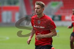 1. Bundesliga - Fußball - FC Ingolstadt 04 - 1. Training unter neuem Cheftrainer Markus Kauczinski (FCI) - Neuzugang Hauke Wahl (17, FCI) Lauftraining