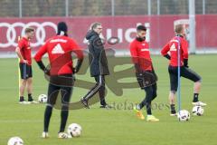 1. Bundesliga - Fußball - FC Ingolstadt 04 - Training - Interimstrainer Michael Henke übernimmt Training bis neuer Cheftrainer gefunden ist, mitte