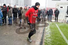 1. BL - Saison 2016/2017 - FC Ingolstadt 04 - Trainingsauftakt im neuen Jahr 2017 - Max Christiansen (#19 FCI) Fans - Foto: Meyer Jürgen