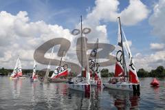 1. Bundesliga - Fußball - FC Ingolstadt 04 - Audi Sailing Experience - Start zur ersten Runde