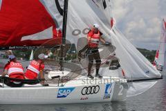 1. Bundesliga - Fußball - FC Ingolstadt 04 - Audi Sailing Experience - rechts Pascal Groß (10, FCI)