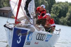 1. Bundesliga - Fußball - FC Ingolstadt 04 - Audi Sailing Experience - Tobias Levels (28, FCI) Robert Leipertz (13, FCI)