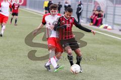 Bayernliga - Saison 2016/2017 - FC Ingolstadt 04 - U17 - SSV Jahn Regensburg - N`gatie Dominik rot FCI - Foto: Meyer Jürgen