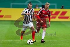 DFB - Pokalspiel - Eintracht Frankfurt - FC Ingolstadt 04 - Sonny Kittel (#21 FCI) - Foto: Meyer Jürgen