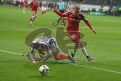 DFB - Pokalspiel - Eintracht Frankfurt - FC Ingolstadt 04 - Sonny Kittel (#21 FCI) - Foto: Meyer Jürgen