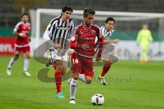 DFB - Pokalspiel - Eintracht Frankfurt - FC Ingolstadt 04 - Stefan Lex (#14 FCI) - Foto: Meyer Jürgen