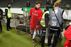 DFB - Pokalspiel - Eintracht Frankfurt - FC Ingolstadt 04 - Romain Brègerie (#18 FCI) - Foto: Meyer Jürgen