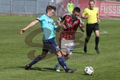 Regionalliga - Saison 2016/2017 - FC Ingolstadt 04 II - FV Illertissen - Thorsten Nicklas FCI - Pedro Allgaier #20 Illertissen - Foto: Jürgen Meyer