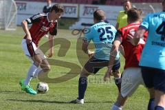 Regionalliga - Saison 2016/2017 - FC Ingolstadt 04 II - FV Illertissen - Maximilian Thalhammer FCI - Lukas Kling Illertissen #25 - Foto: Jürgen Meyer