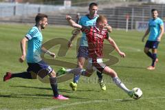 Regionalliga - Saison 2016/2017 - FC Ingolstadt 04 II - FV Illertissen - Nico Ingo Rinderknecht rot FCI - Nicolas Jann #18 Illertissen - Foto: Jürgen Meyer