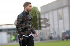 Regionalliga Bayern - FC Ingolstadt 04 II - Wacker Burghausen - Cheftrainer Stefan Leitl an der Seitenlinie