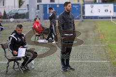 Regionalliga Bayern - FC Ingolstadt 04 II - Wacker Burghausen - Ersin Demir, Cheftrainer Stefan Leitl und hinten Patrick Mölzl beim 4:0 Stand